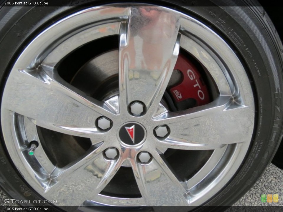 2006 Pontiac GTO Coupe Wheel and Tire Photo #77998391