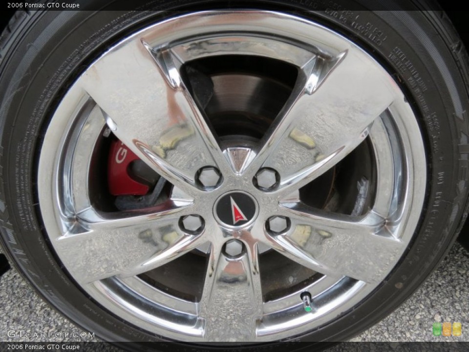 2006 Pontiac GTO Coupe Wheel and Tire Photo #77998437