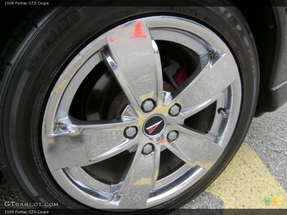 2006 Pontiac GTO Coupe Wheel and Tire Photo #77998512