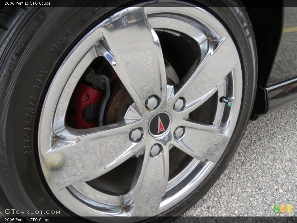 2006 Pontiac GTO Wheels and Tires