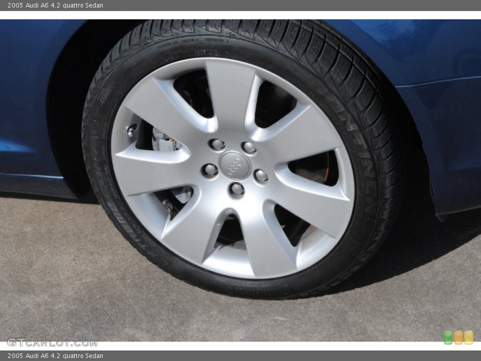 2005 Audi A6 4.2 quattro Sedan Wheel and Tire Photo #77998563