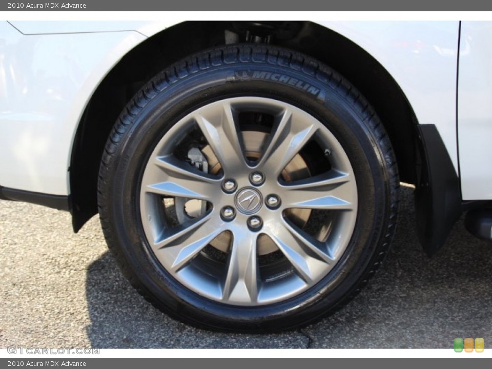 2010 Acura MDX Advance Wheel and Tire Photo #78007732