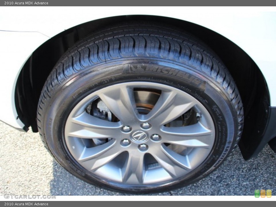 2010 Acura MDX Advance Wheel and Tire Photo #78007748