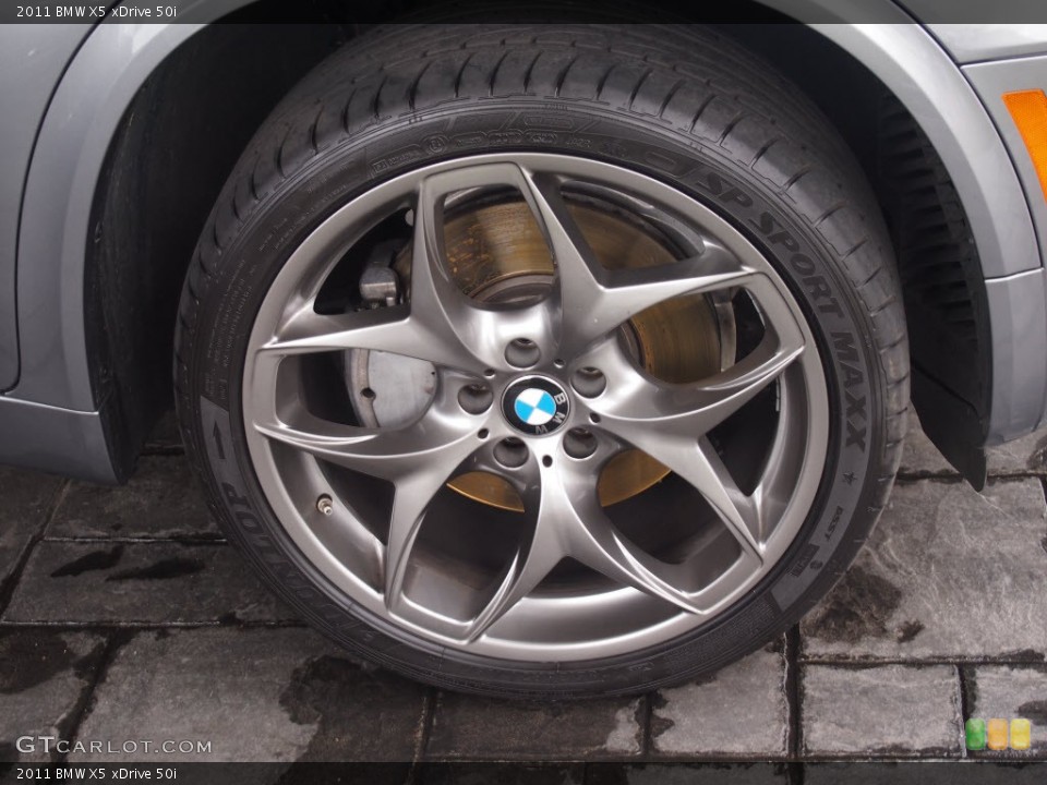 2011 BMW X5 xDrive 50i Wheel and Tire Photo #78007772