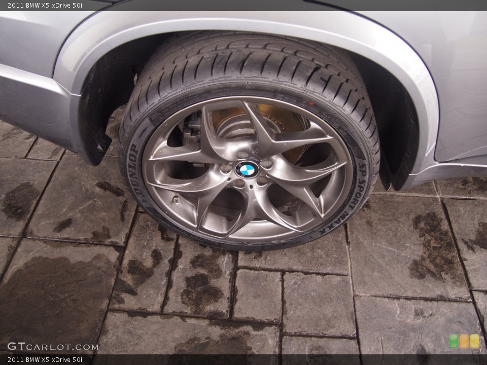 2011 BMW X5 xDrive 50i Wheel and Tire Photo #78007904