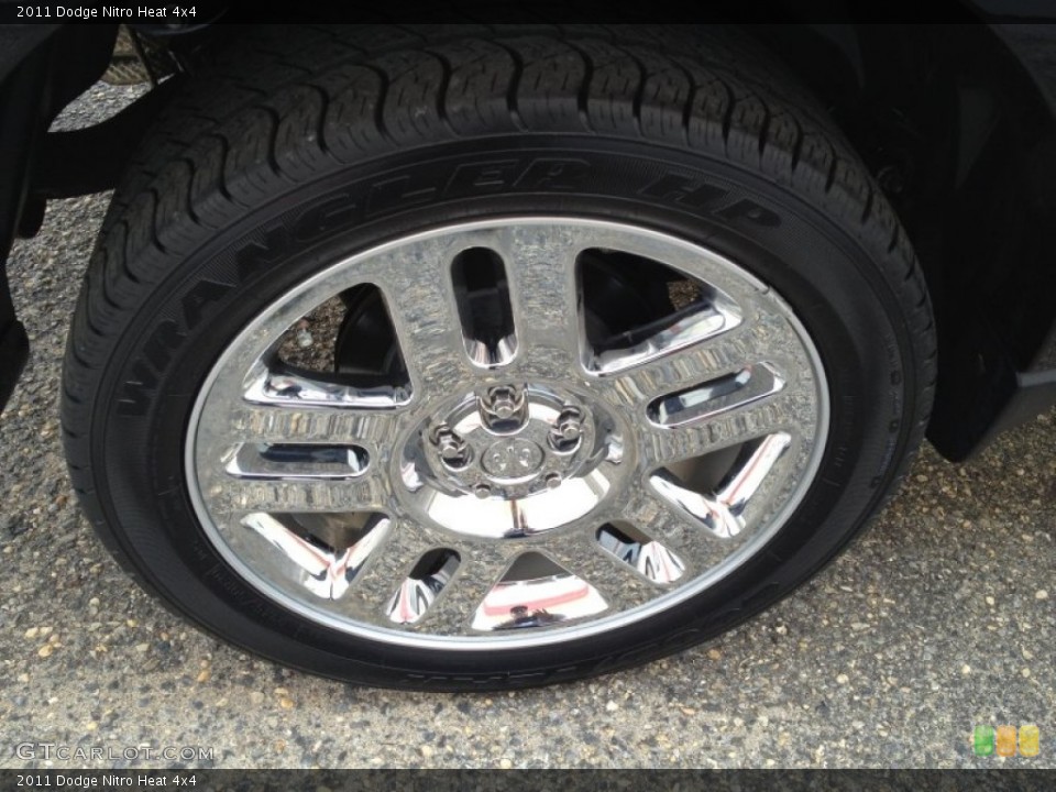 2011 Dodge Nitro Heat 4x4 Wheel and Tire Photo #78007915