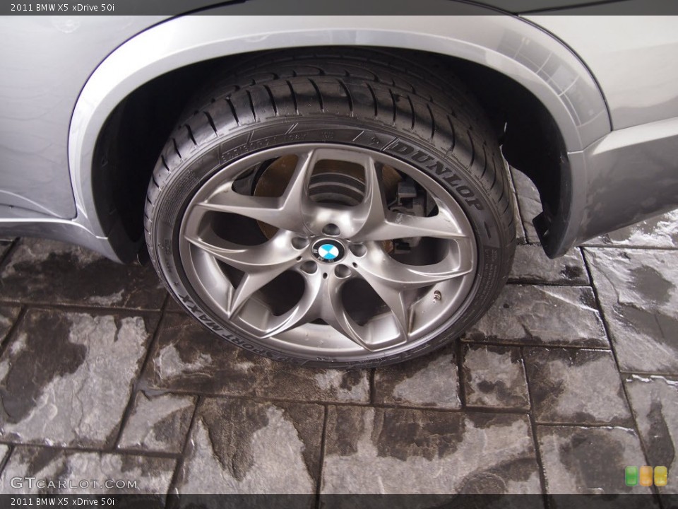 2011 BMW X5 xDrive 50i Wheel and Tire Photo #78007961
