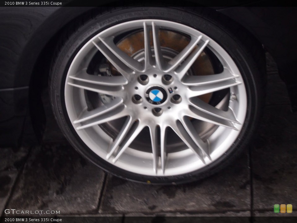 2010 BMW 3 Series 335i Coupe Wheel and Tire Photo #78010649