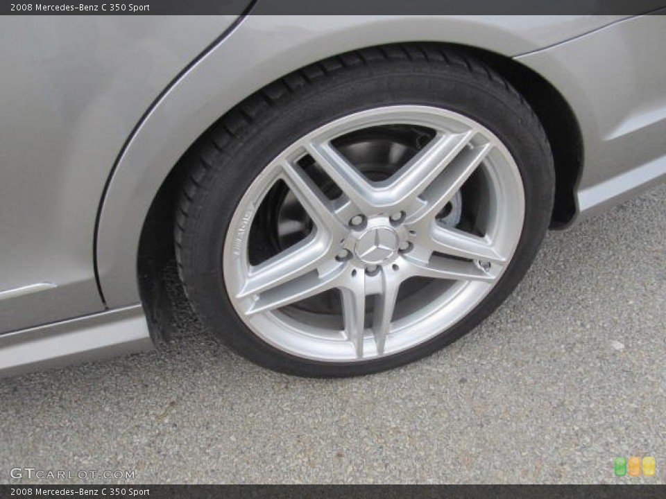 2008 Mercedes-Benz C 350 Sport Wheel and Tire Photo #78016682