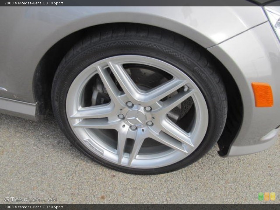 2008 Mercedes-Benz C 350 Sport Wheel and Tire Photo #78016703
