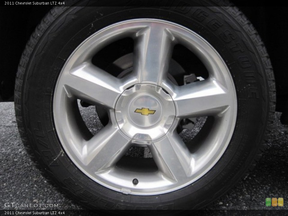 2011 Chevrolet Suburban LTZ 4x4 Wheel and Tire Photo #78024573