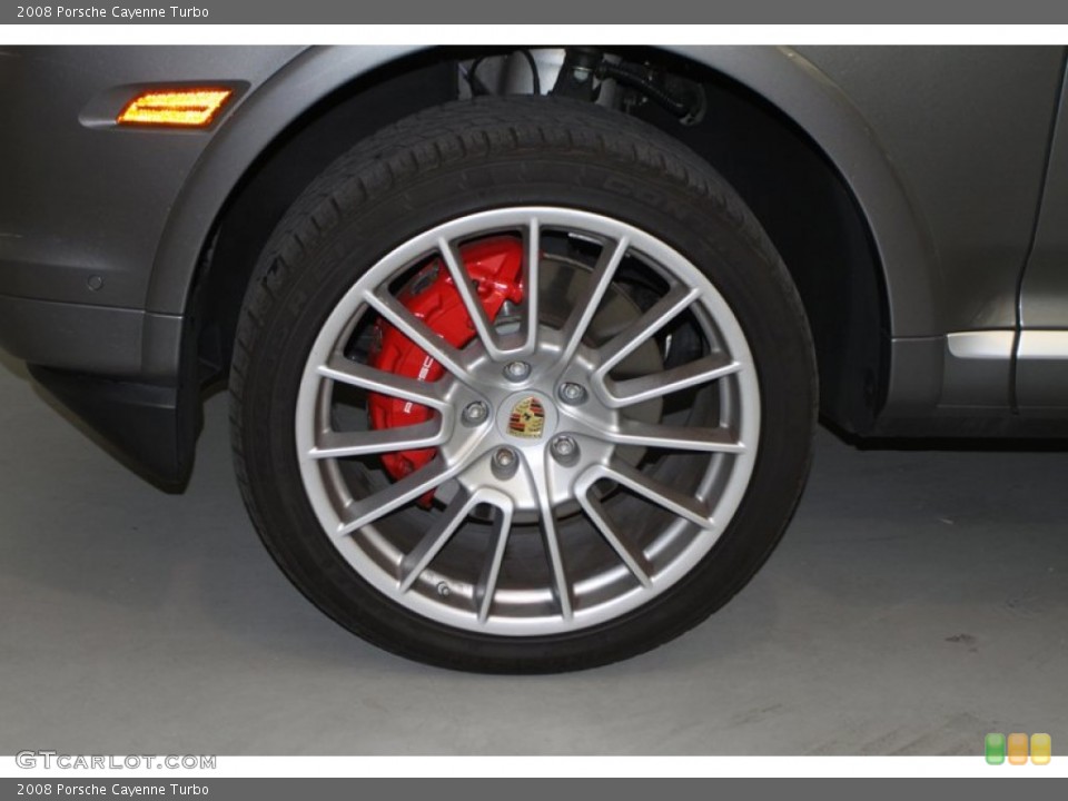 2008 Porsche Cayenne Turbo Wheel and Tire Photo #78025193