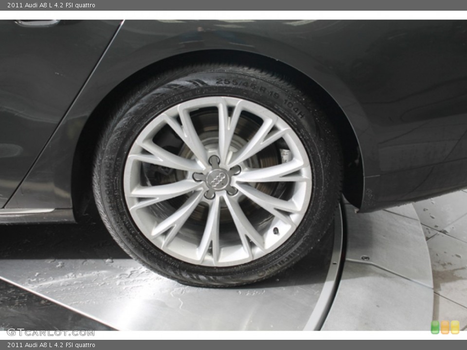 2011 Audi A8 L 4.2 FSI quattro Wheel and Tire Photo #78025599
