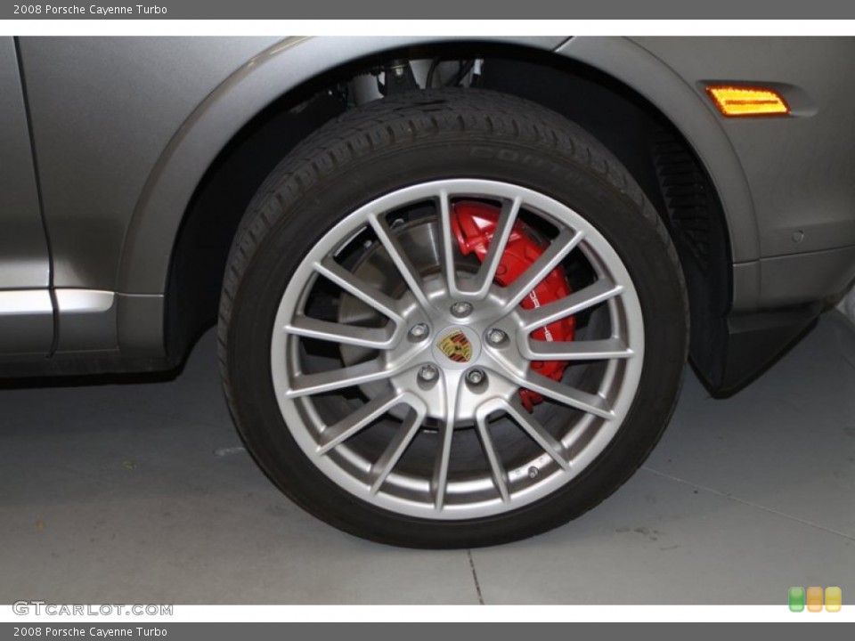 2008 Porsche Cayenne Turbo Wheel and Tire Photo #78026001