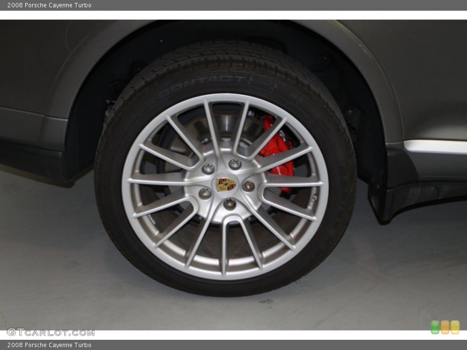 2008 Porsche Cayenne Turbo Wheel and Tire Photo #78026011