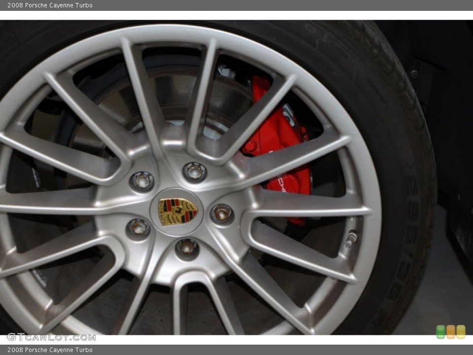 2008 Porsche Cayenne Turbo Wheel and Tire Photo #78026027