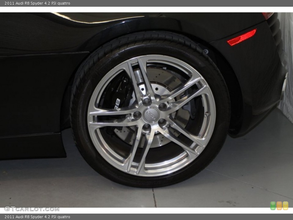 2011 Audi R8 Spyder 4.2 FSI quattro Wheel and Tire Photo #78026115
