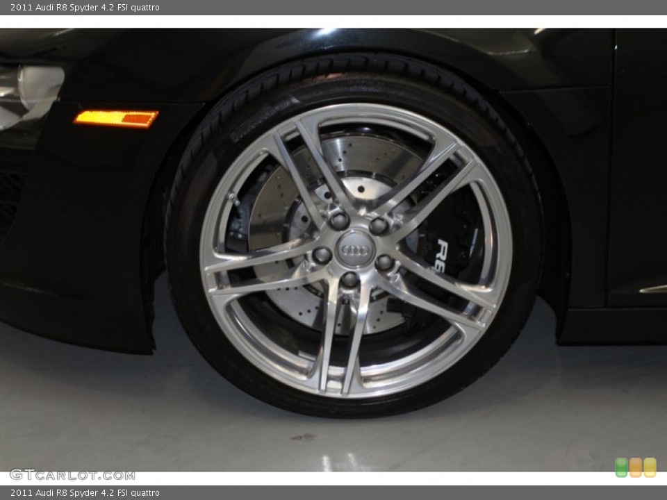 2011 Audi R8 Spyder 4.2 FSI quattro Wheel and Tire Photo #78026124