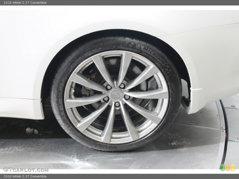 2010 Infiniti G 37 Convertible Wheel and Tire Photo #78029361