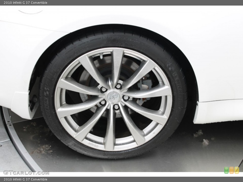 2010 Infiniti G 37 Convertible Wheel and Tire Photo #78029436