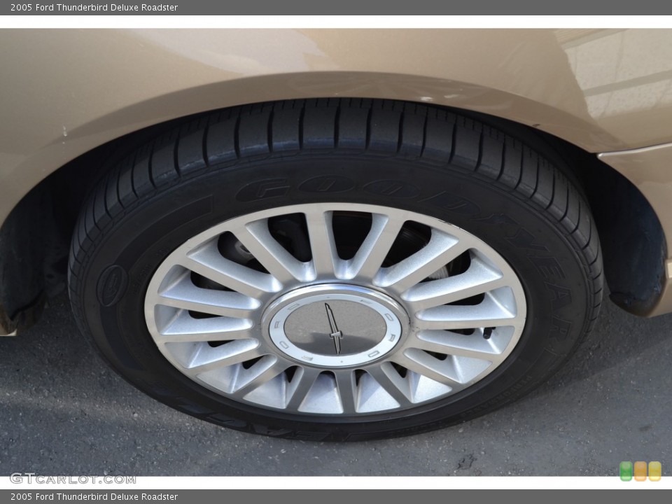 2005 Ford Thunderbird Deluxe Roadster Wheel and Tire Photo #78033004