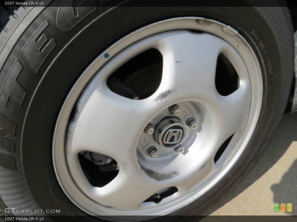 2007 Honda CR-V LX Wheel and Tire Photo #78033948
