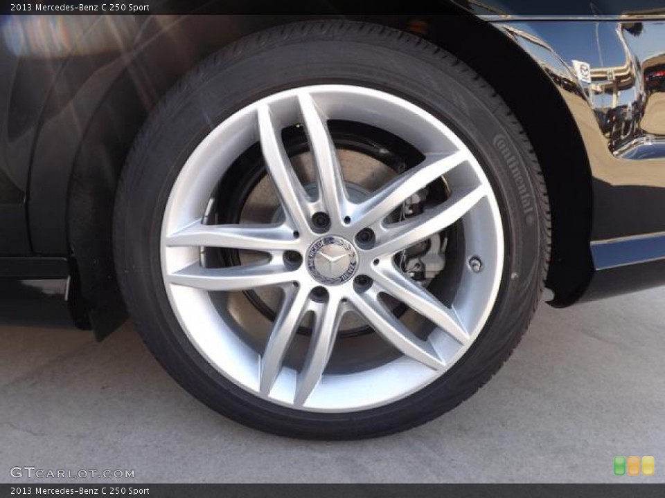 2013 Mercedes-Benz C 250 Sport Wheel and Tire Photo #78035252