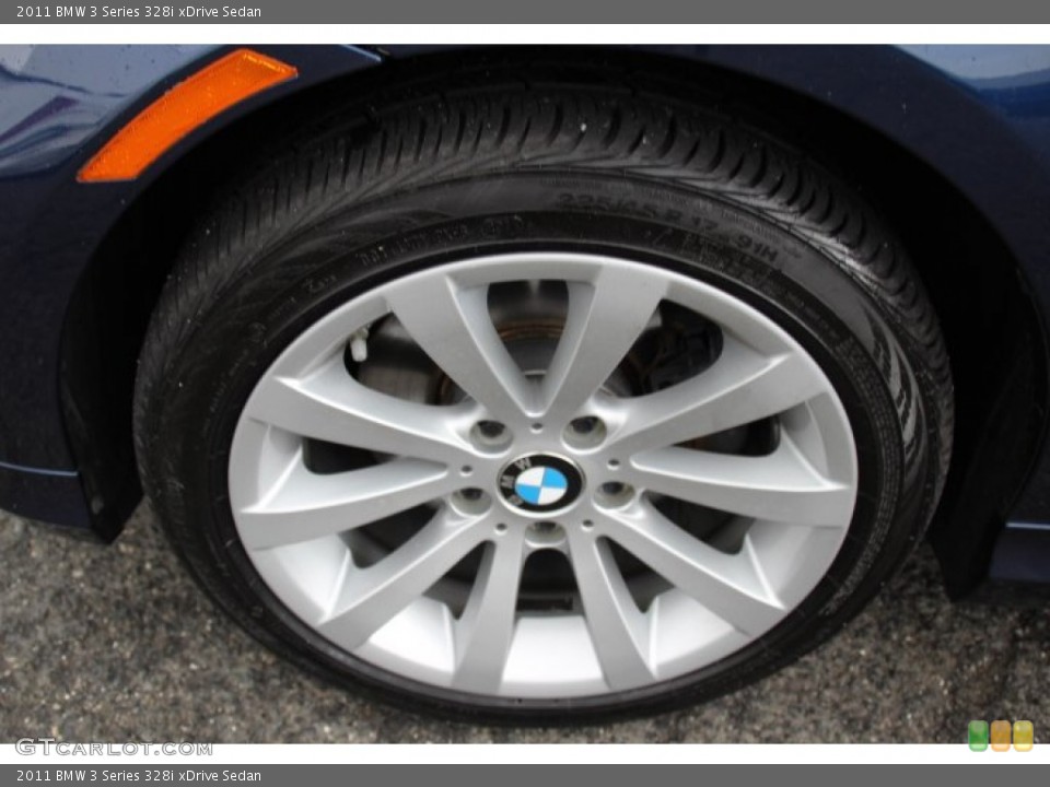 2011 BMW 3 Series 328i xDrive Sedan Wheel and Tire Photo #78036261