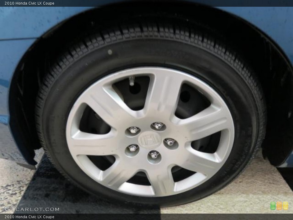 2010 Honda Civic LX Coupe Wheel and Tire Photo #78040008