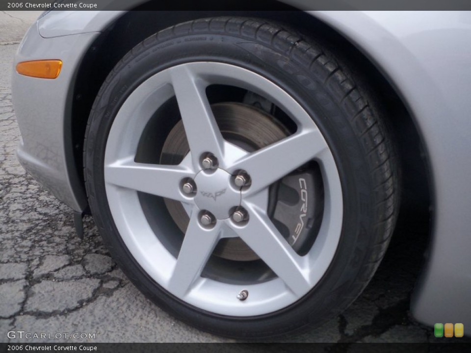 2006 Chevrolet Corvette Coupe Wheel and Tire Photo #78040408