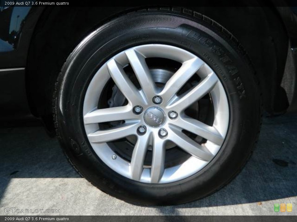 2009 Audi Q7 3.6 Premium quattro Wheel and Tire Photo #78052572