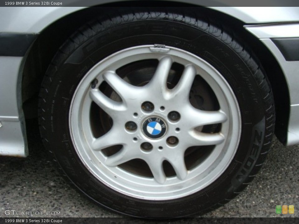 1999 BMW 3 Series 328i Coupe Wheel and Tire Photo #78054376