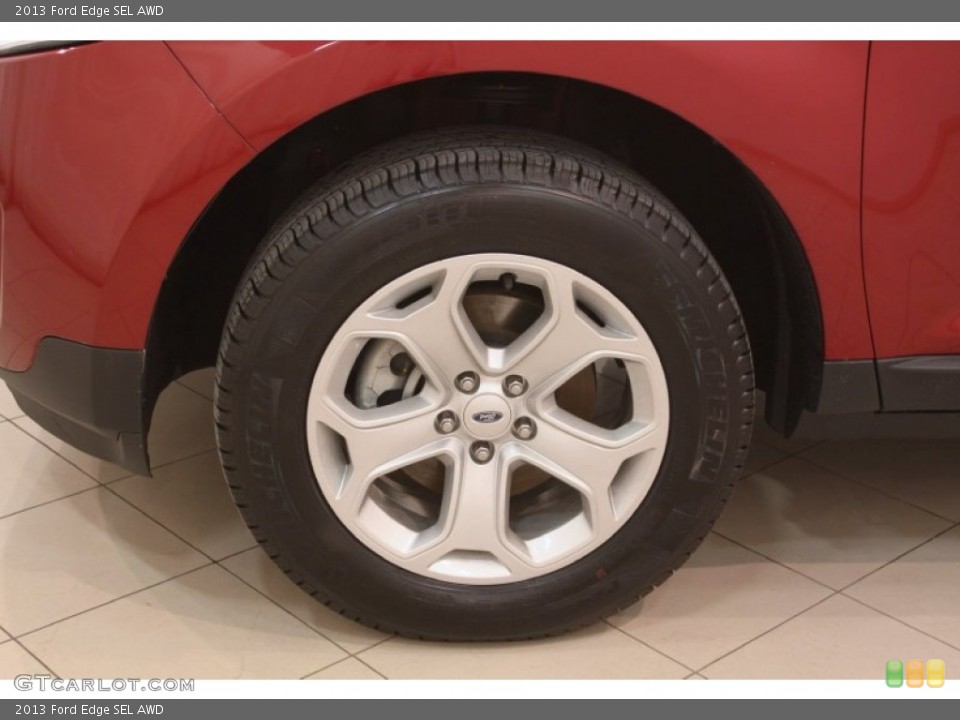 2013 Ford Edge SEL AWD Wheel and Tire Photo #78060992