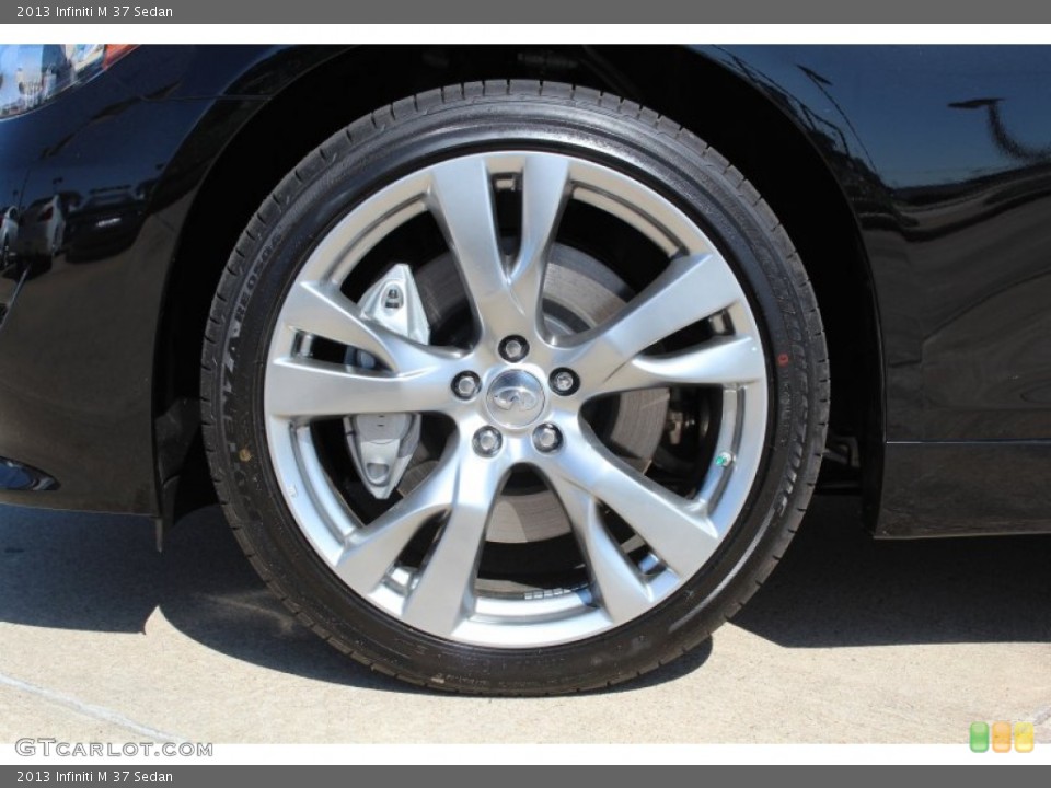 2013 Infiniti M 37 Sedan Wheel and Tire Photo #78065556