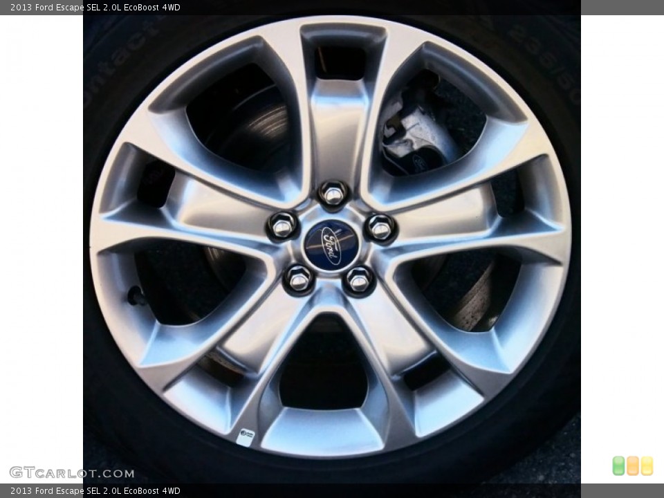 2013 Ford Escape SEL 2.0L EcoBoost 4WD Wheel and Tire Photo #78066207