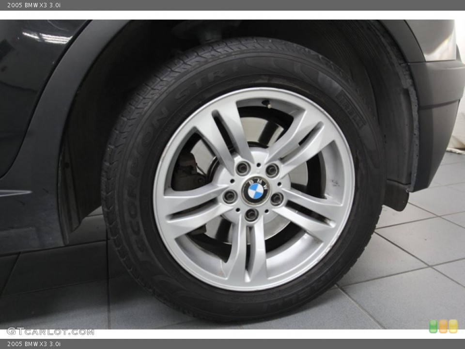 2005 BMW X3 3.0i Wheel and Tire Photo #78066261