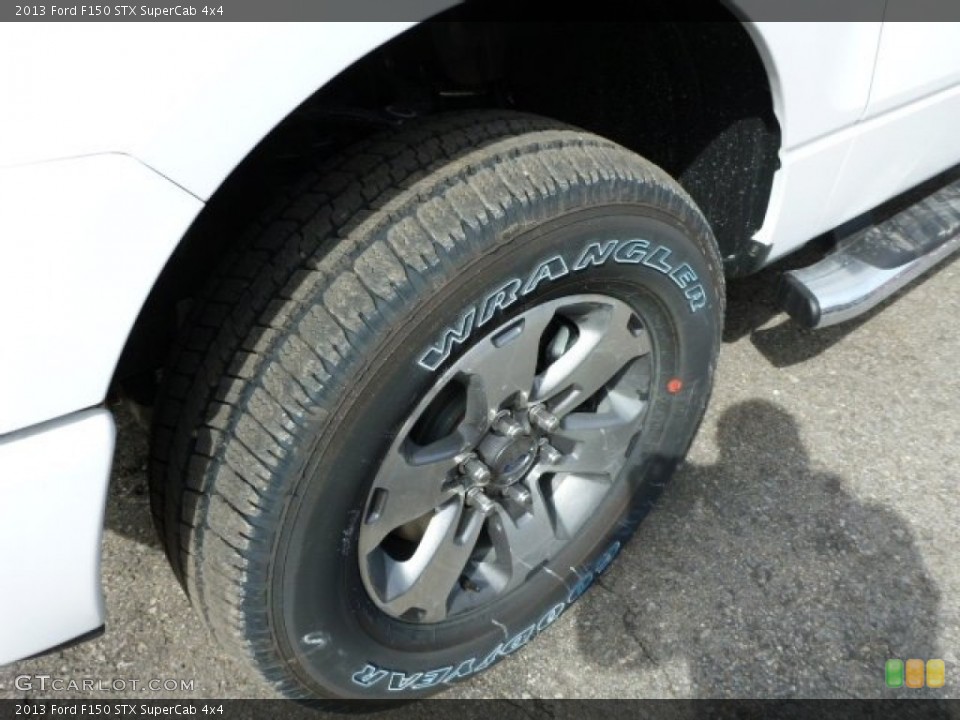 2013 Ford F150 STX SuperCab 4x4 Wheel and Tire Photo #78068122