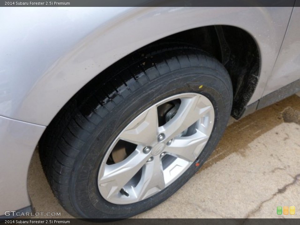 2014 Subaru Forester 2.5i Premium Wheel and Tire Photo #78077027