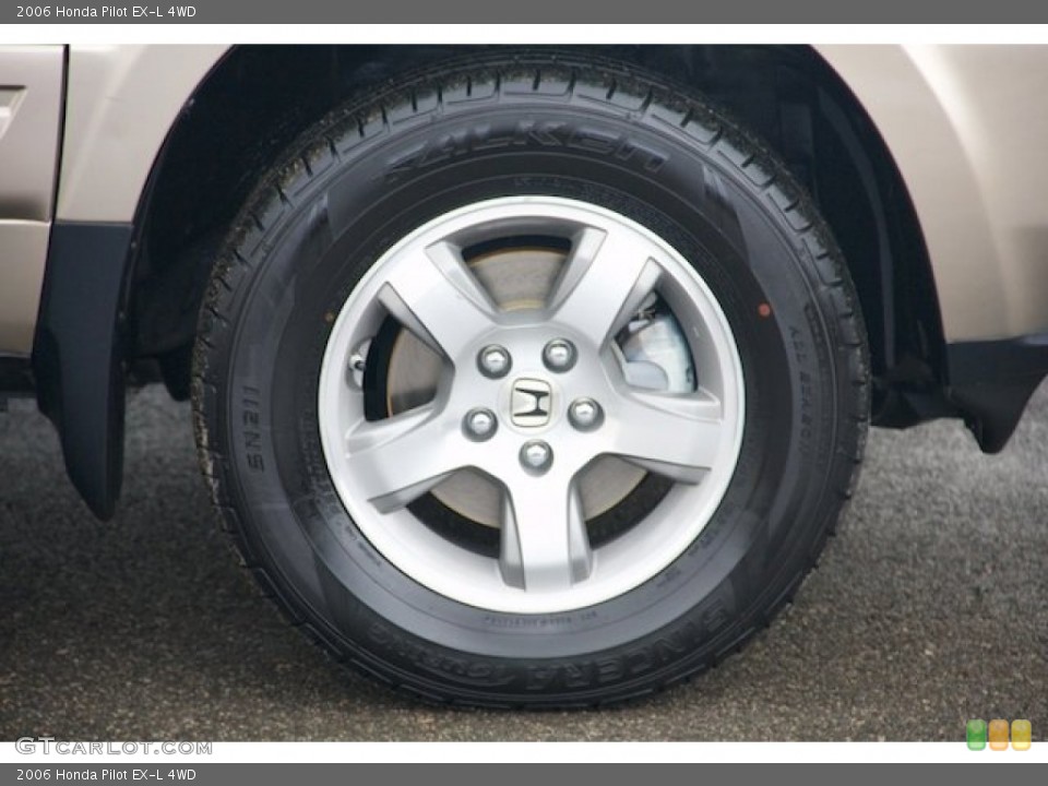 2006 Honda Pilot EX-L 4WD Wheel and Tire Photo #78078731