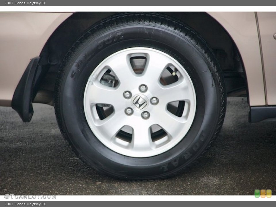 2003 Honda Odyssey EX Wheel and Tire Photo #78080480