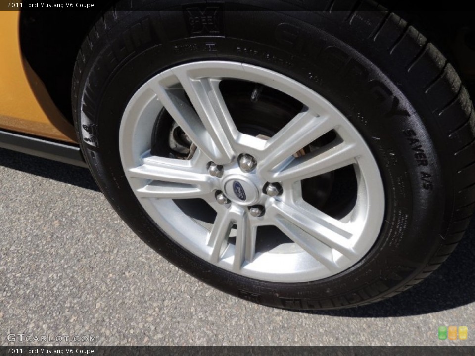 2011 Ford Mustang V6 Coupe Wheel and Tire Photo #78081191