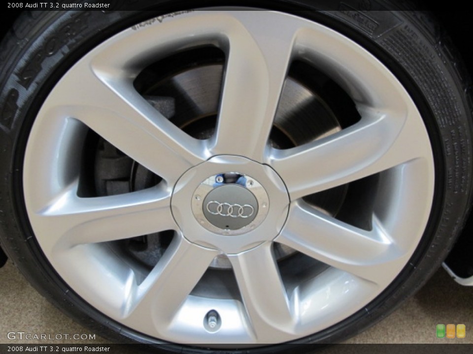 2008 Audi TT 3.2 quattro Roadster Wheel and Tire Photo #78082057