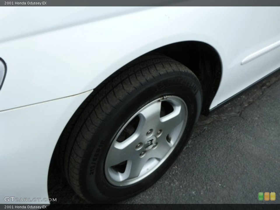 2001 Honda Odyssey EX Wheel and Tire Photo #78082103