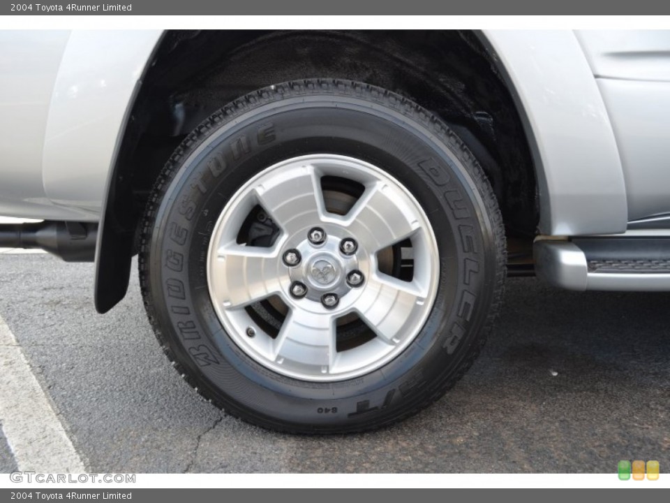 2004 Toyota 4Runner Limited Wheel and Tire Photo #78083891