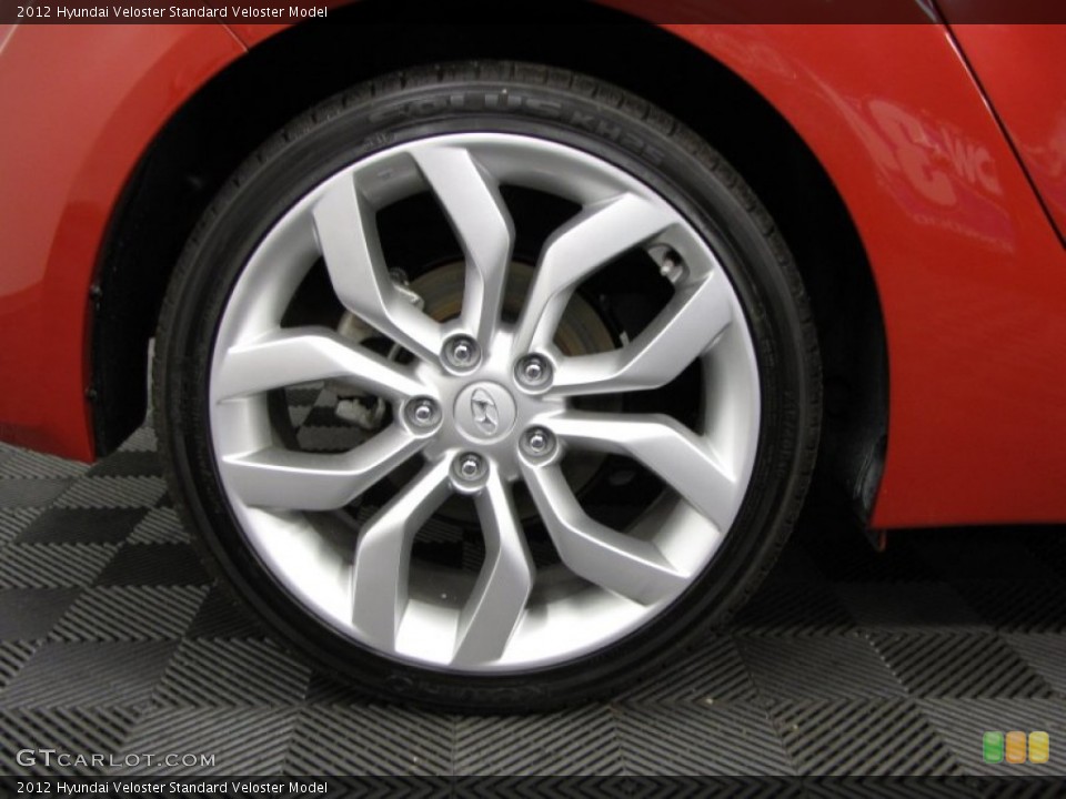 2012 Hyundai Veloster  Wheel and Tire Photo #78091367