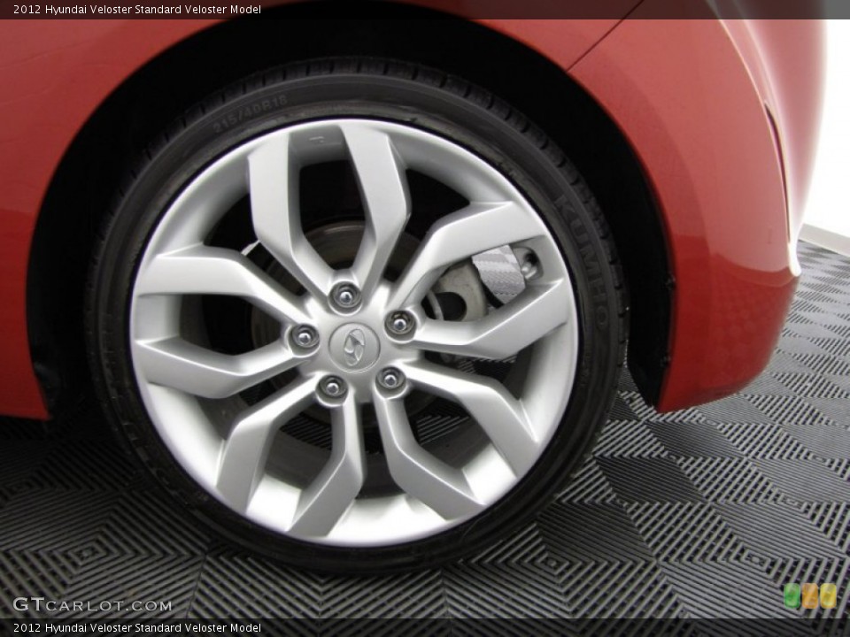 2012 Hyundai Veloster  Wheel and Tire Photo #78091418