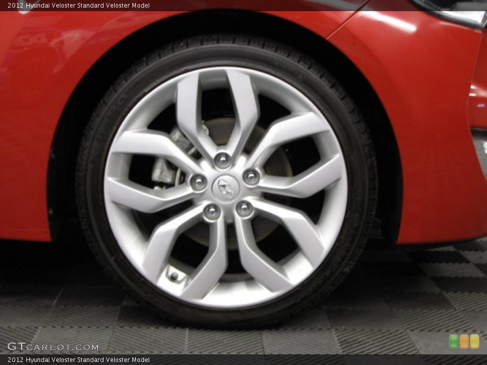 2012 Hyundai Veloster  Wheel and Tire Photo #78091439