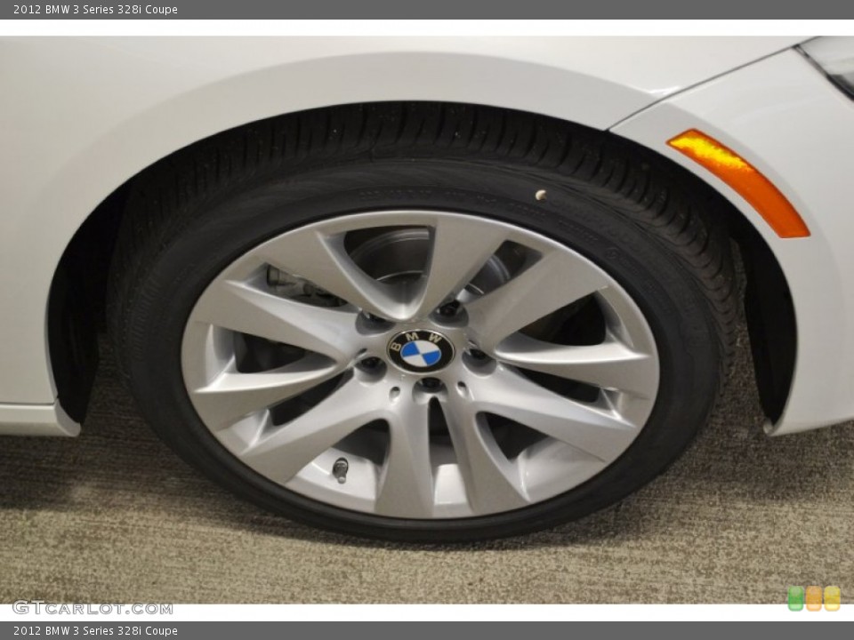 2012 BMW 3 Series 328i Coupe Wheel and Tire Photo #78093957