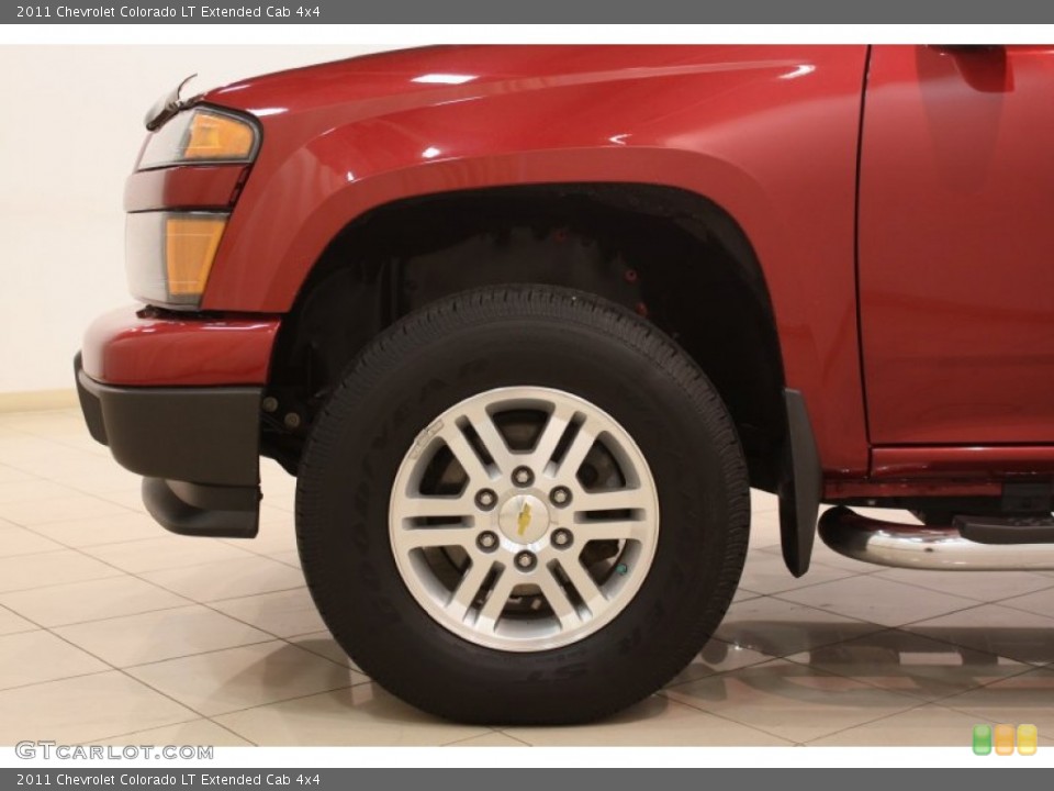 2011 Chevrolet Colorado LT Extended Cab 4x4 Wheel and Tire Photo #78094055