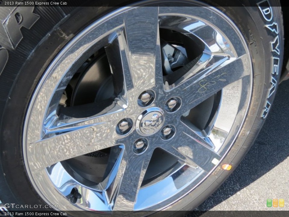 2013 Ram 1500 Express Crew Cab Wheel and Tire Photo #78094384